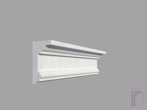 Cornisa masca galerie de interior MBC29 dimensiuni 100x55x2000mm - Img 1