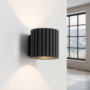 Lampă de perete Aura Negru G9 - Img 3
