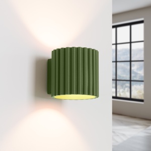 Lampă de perete Aura Verde măsliniu G9 - Img 3