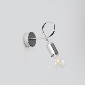Lampă de perete LOOP Chrome - Img 2