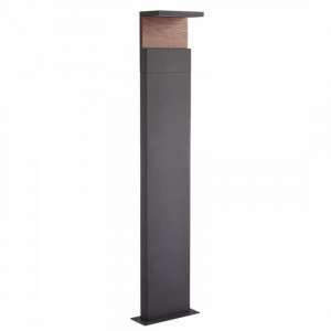 Lampa exterior moderna grafit cu led pentru gradina Ruka L