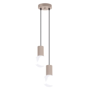 Lampă suspendată HALO 2P taupe
