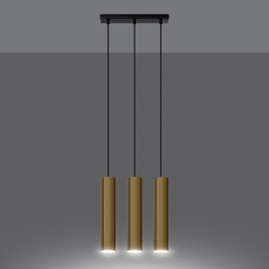 Lampă suspendată LAGOS 3 Auriu lucios - Img 3