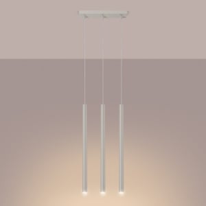 Lampă suspendată PASTELO 3 Bej - Img 3