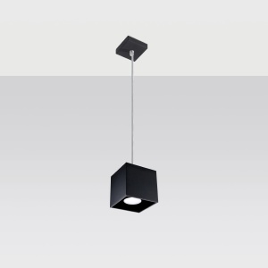 Lampă suspendată QUAD 1 Negru - Img 2