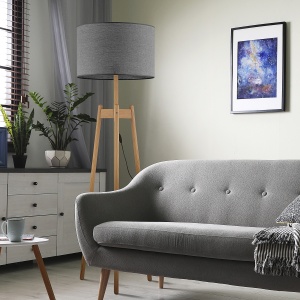 Lampadar Bej 1xE27 PEREZ 5426TK - Img 2