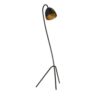 Lampadar HARIS LP1 Negru / Auriu - Img 1