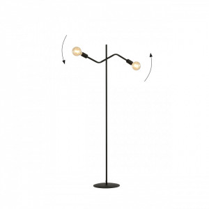 Lampadar negru, Lampadar forma dreapta, Lampa de podea negru, Lampadar modern, Lampadar living, Lampadar dormitor, Lampadar metal, Lampa de podea moderna, Lampadar modern living, Lampadar modern dormitor, Lampadar minimalist