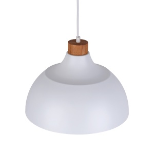 Lustra Alb Bej 1xE27 CAP 2070TK - Img 3