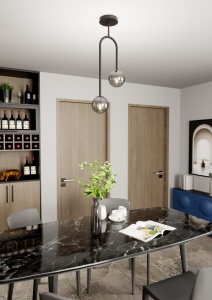 Lustra ATRIA 2 Negru GRAFIT - Img 3