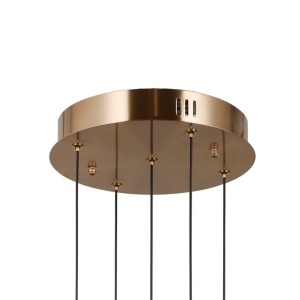 Lustra Auriu LED 5 becuri Alani - Img 2