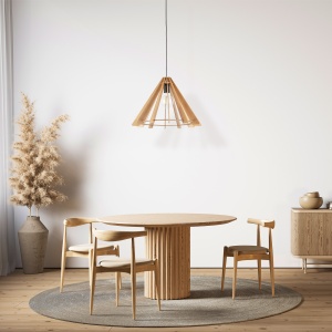 Lustra Bej 1xE27 ERIS 6586TK - Img 2