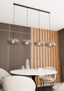 Lustra COCO 4 Negru Grafit - Img 2