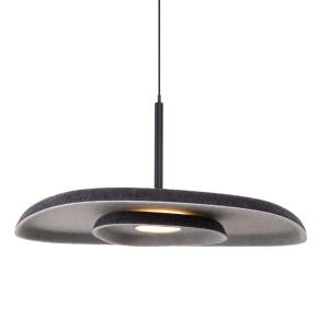 Lustra DEUX P0560 LED Negru Gri - Img 1