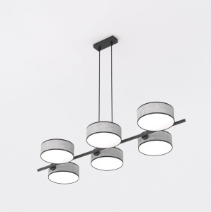 Lustra DRUMZ 6 Gri - Img 2