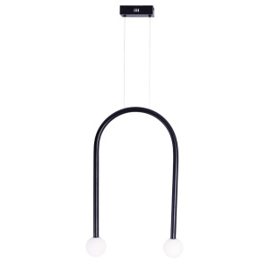 Lustra ENIGMA P0513 LED Negru - Img 1
