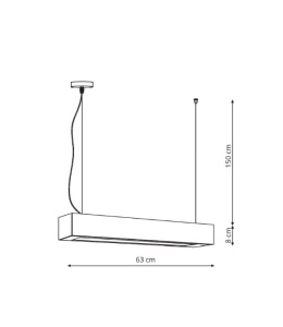 Lustra Ibros Negru 18W IP20 LED CCT - Img 3