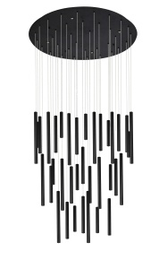 Lustra ILIOS 36 PENDANT 3-STEP Dimabil Negru