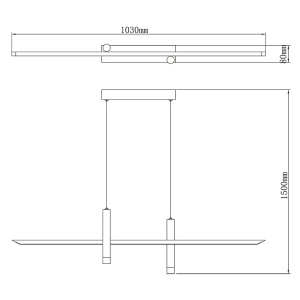 Lustra LED 30W 3000K ESPARTA 7981 - Img 2