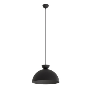 Lustra LUNARO 1L Negru Negru