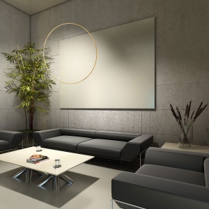Lustra Mirror Auriu LED CCT - Img 2