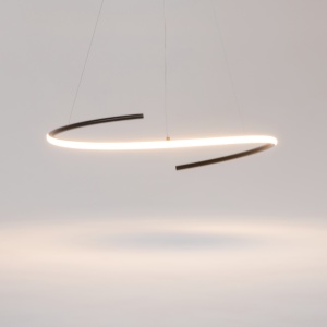 Lustra MOD242PL-L33BK - Curve - Img 2