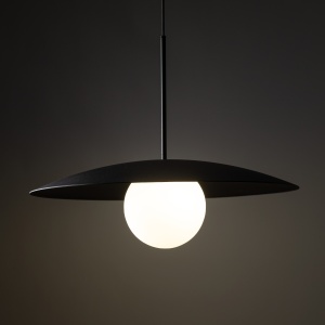 Lustra Negru 1xE27 SLATE 10637TK - Img 2