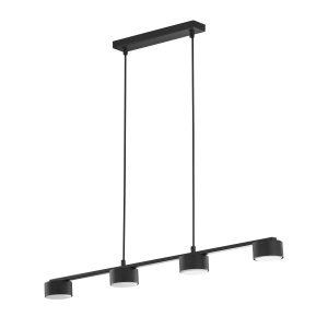 Lustra Negru 4xGX 53 DALLAS 6244TK - Img 2