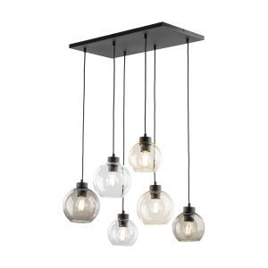 Lustra Negru 6xE27 CUBUS 2164TK - Img 3