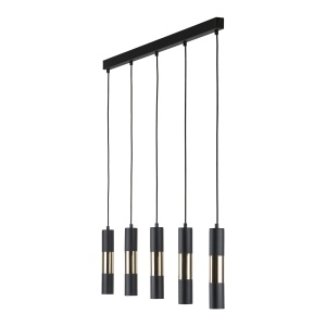 Lustra Negru Auriu 5xGU10 VIVIEN 4758TK - Img 4