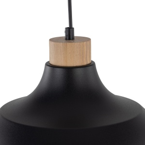 Lustra Negru Bej 1xE27 CAP 2071TK - Img 4