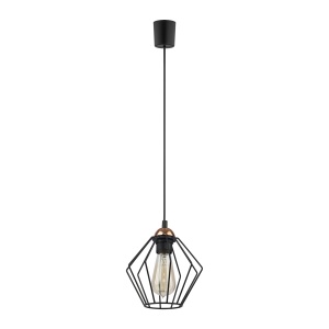 Lustra Negru Cupru 1xE27 GALAXY 1642TK - Img 1