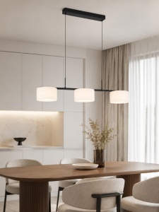 Lustra Negru LED 3 becuri Austis - Img 3