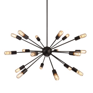 Lustra ORBIT Negru - Img 1