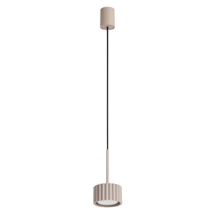 Lustră suspendată AURA 1 gri-maro Gx53