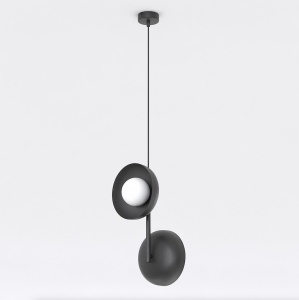Lustra VANILA 2 Negru - Img 2