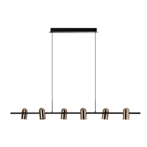 Lustra VIVI PENDANT 6 Auriu/BK