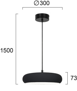 Pendul LED 3000K Logan 4306501 - Img 4