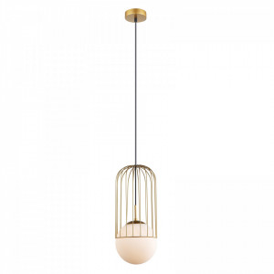 Pendul auriu, Pendul metal, Pendul metal auriu, Pendul iluminat insula, Pendul interior, Pendul interior culoare auriu, Iluminat interior, Pendul masa, Iluminat masa dining, Pendul modern, Iluminat bucatarie, Pendul bucatarie, Pendul insula bucatarie