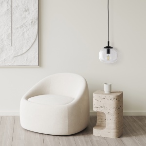 Pendul Negru 1xE27 VIBE 5823TK - Img 2