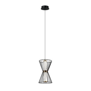 Pendul Sanke Negru 1xLED