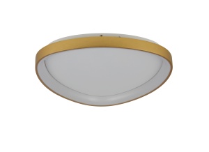 Plafoniera AMANDA TOP 40 LED CCT 3-STEP Dimabil Auriu