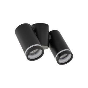 Plafoniera/ Aplica perete Negru 2xGU10 JET 4539TK - Img 1