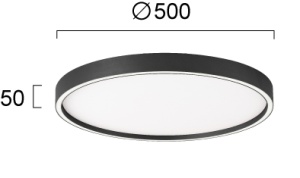 Plafoniera LED 3000K-4000K Vanessa 4292800 - Img 2