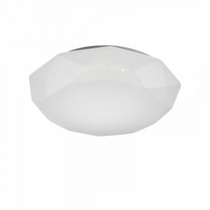 Plafoniera moderna alba cu led 5000k Diamante S