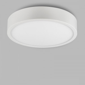 Plafoniera moderna alba rotunda cu led 4000k Saona Superficie XL
