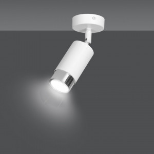 Plafoniera alba, Plafoniera alba metal, Plafoniera din metal, Plafoniera hol, Plafoniera dormitor, Plafoniera bucatarie, Aplica tavan, Aplica tavan alba, Aplica tavan metal
