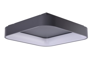 Plafoniera SOLVENT S TOP 110 Gri + Telecomanda - Img 1