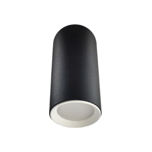 Spot aplicat Manacor 13 cm Negru - alb 1xGU10 - Img 1