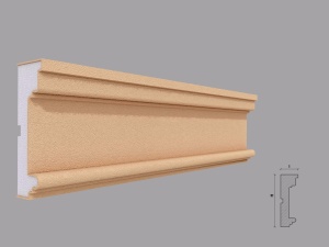 Ancadrament fereastra exterior FP118 dimensiuni 120x40x2000mm - Img 1